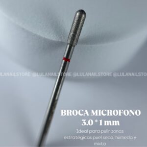 Micrófono Rojo 3.0*1 mm